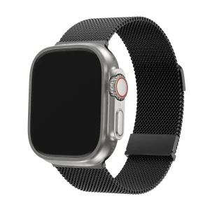 BALR Bracelet milanais Apple Watch Ultra (noir)