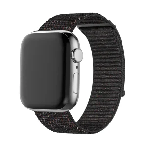 BALR Bracelet nlyon Apple Watch Ultra (noir)