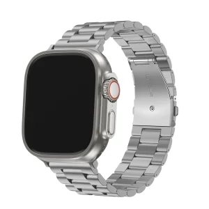 BALR Bracelet titane Apple Watch Ultra (argent)