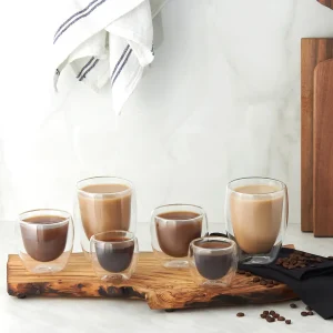 KARACA DOUBLE WALL BOROSILICATE GLASS 80/150/400ML