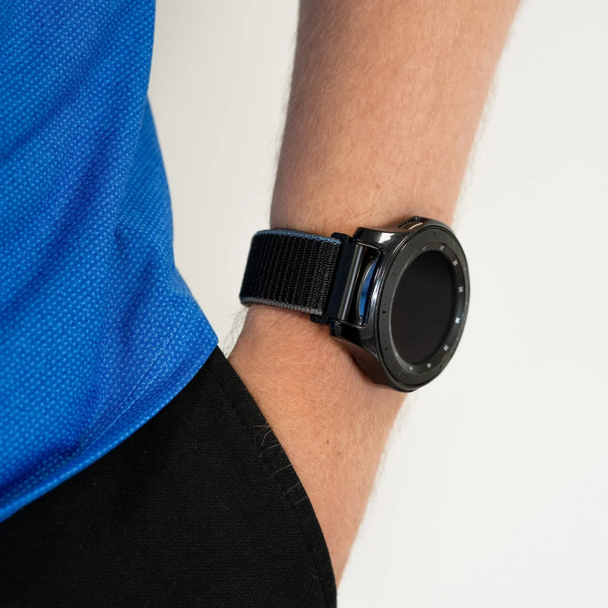 Bracelet nylon Suunto Nautic S (gris anthracite) – Image 9