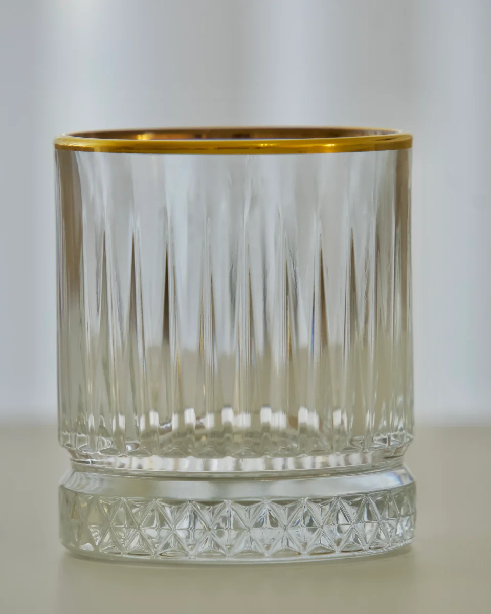 PASABAHCE ELYSIA GOLD VERRE 355ML – Image 4