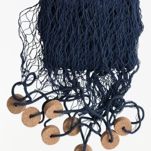 Red de pesca decorativa con corchos - D1202A