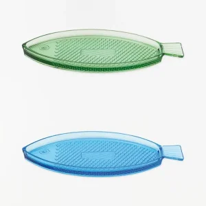 Bandeja de cristal pez grande