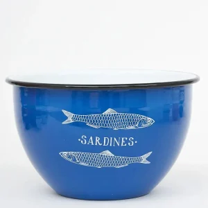 Bol de metal 'Sardines' grande