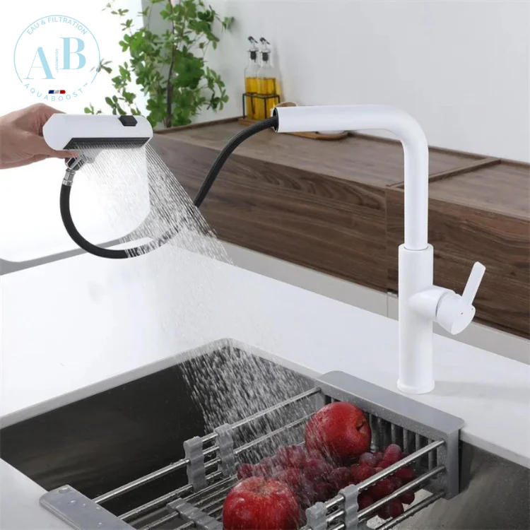 AQUATWIST Premium - Mitigeur de cuisine 3 modes avec douchette – Image 7