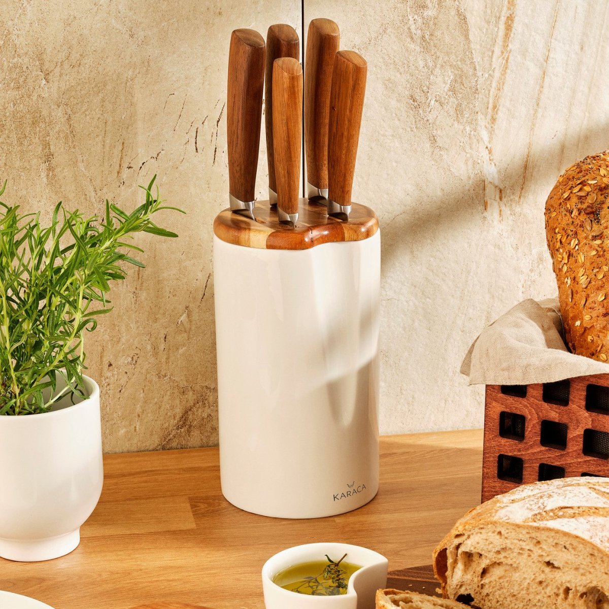 KARACA KUGU CERAMIQUE SET DE COUTEAU 6 PIECES