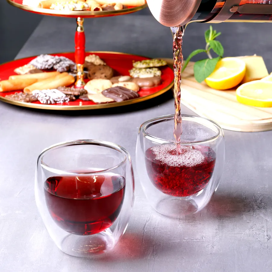 KARACA DOUBLE WALL BOROSILICATE GLASS 2X250ML – Image 4