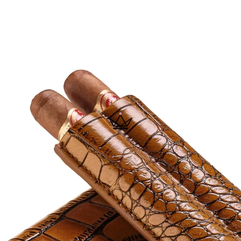 Etui 2 cigares en cuir - Dual Cortez – Image 3