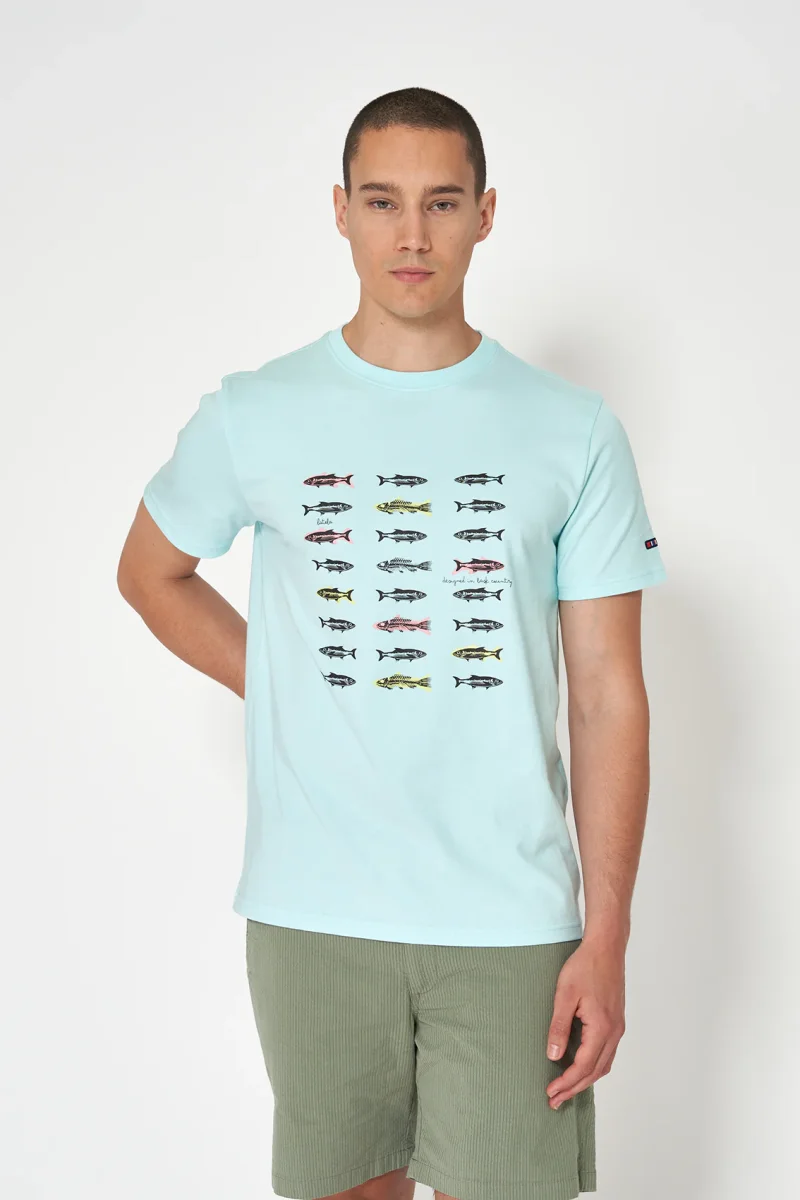 Camiseta de algodón con peces – Image 5