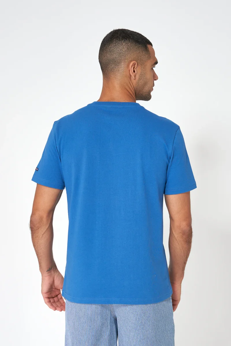 Camiseta de algodón mezcla con dibujo de pez – Image 6