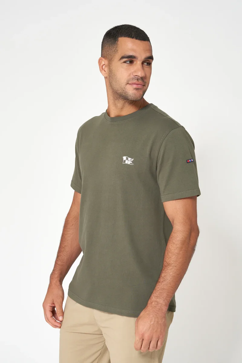 Camiseta de algodón con logo en la espalda – Image 8