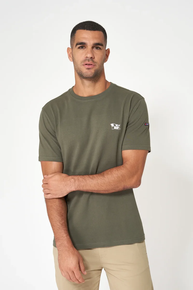 Camiseta de algodón con logo en la espalda – Image 7