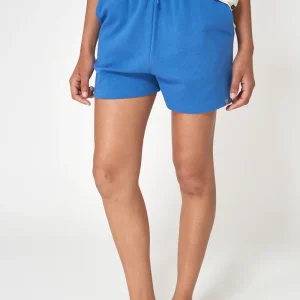 Pantalón corto de punto canalé