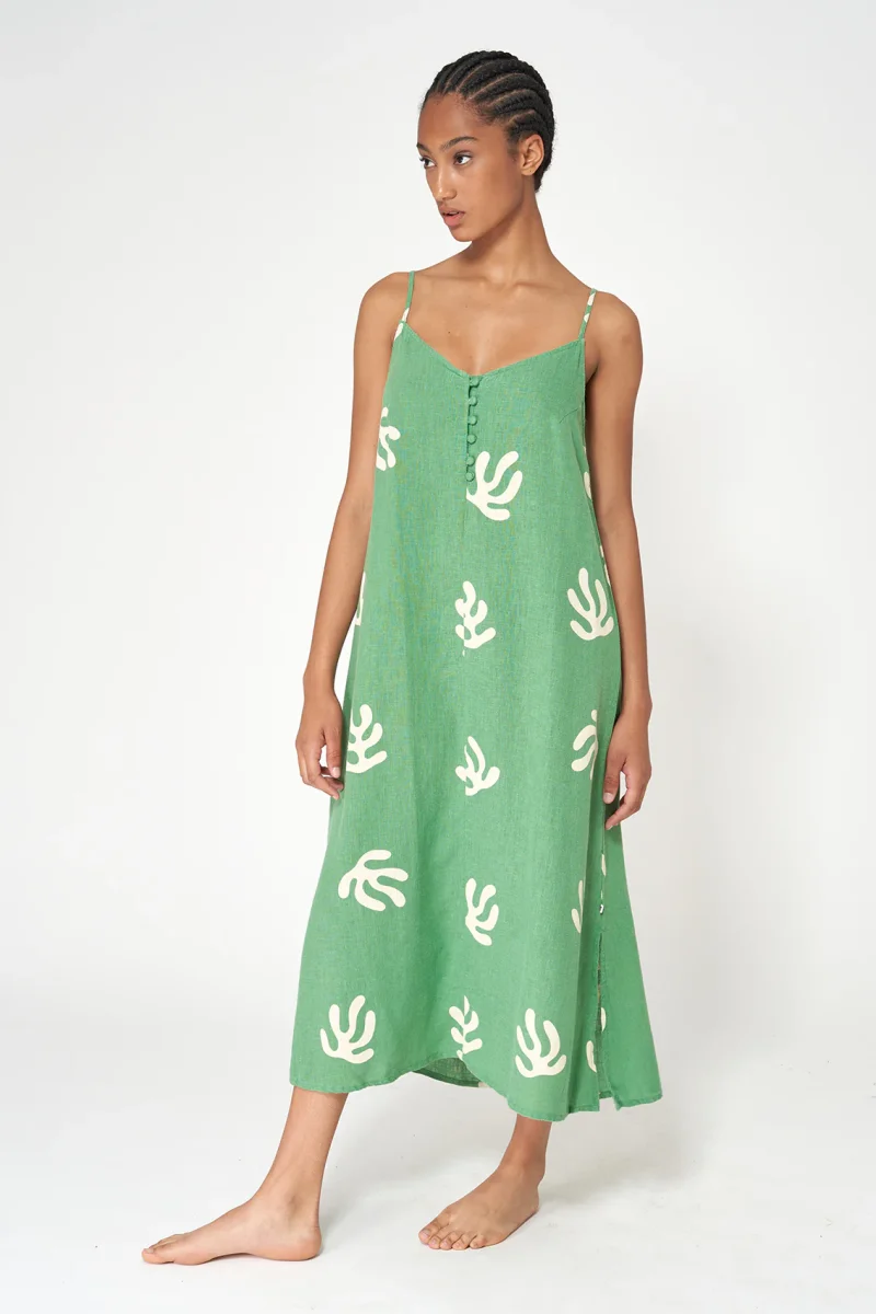 Vestido tirantes y lino – Image 7