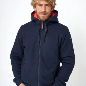 Chaqueta de punto con forro interior