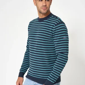 Jersey marinero de punto a rayas