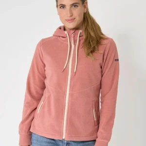 Chaqueta polar con capucha