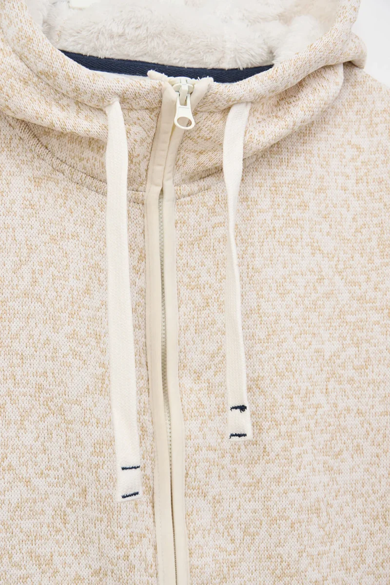 Chaqueta fleece polar con capucha y bolsillos – Image 5