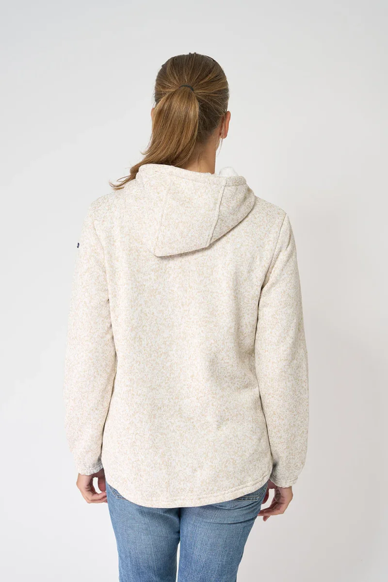 Chaqueta fleece polar con capucha y bolsillos – Image 9