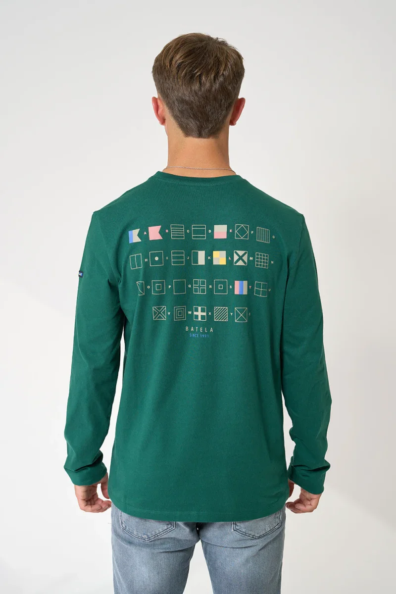 Camiseta hombre algodón manga larga – Image 4