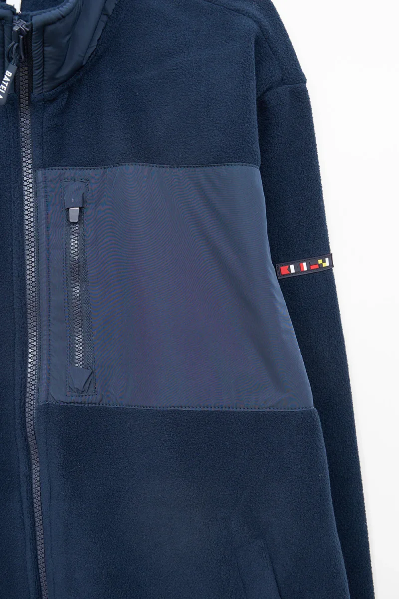 Chaqueta polar de hombre bolsillo en pecho – Image 7