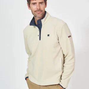 Sudadera polar de hombre cuello elevado