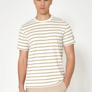 Camiseta a rayas de manga corta