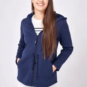 Forro polar con capucha