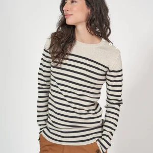 Jersey de lana cuello redondo