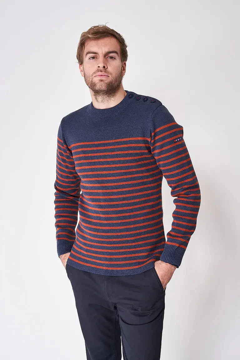 Jersey de lana cuello redondo y botones – Image 5