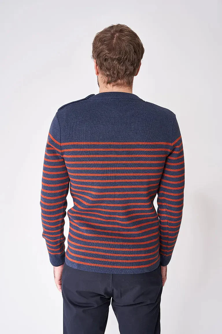 Jersey de lana cuello redondo y botones – Image 8