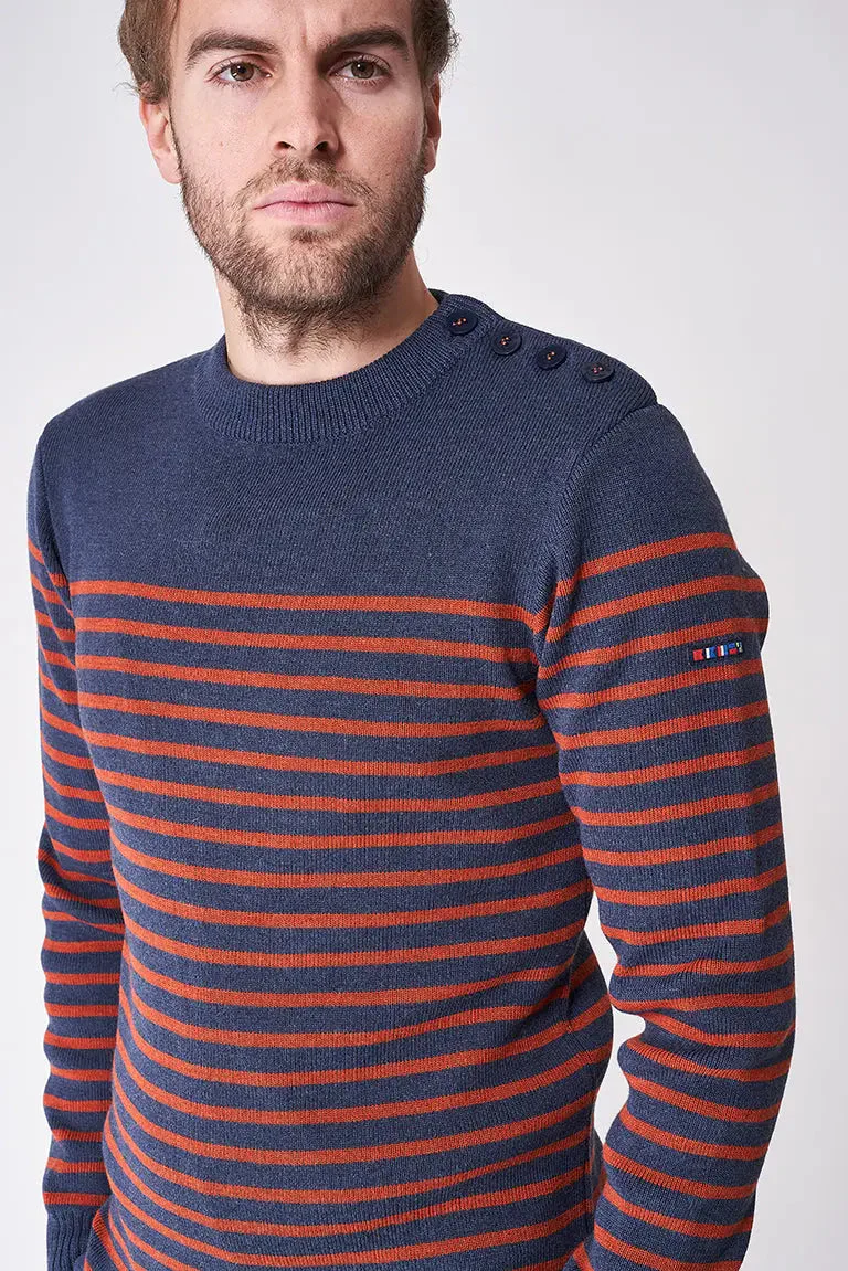 Jersey de lana cuello redondo y botones – Image 6