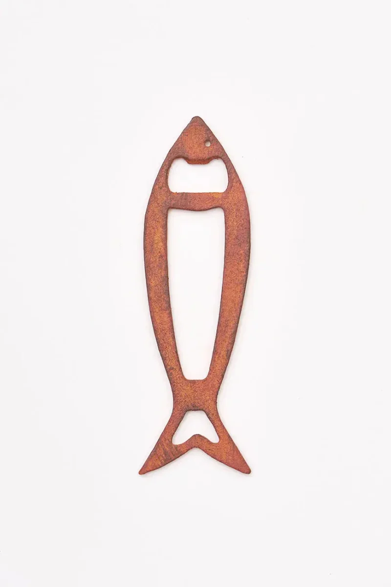 Abrebotellas forma de pez en hierro – Image 4