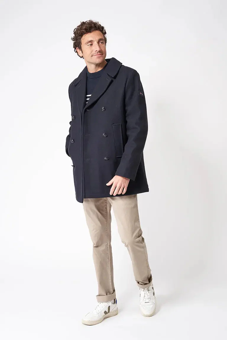 Abrigo o chaquetón náutico de paño – Image 3