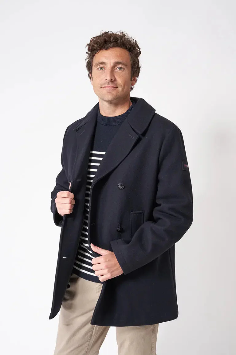 Abrigo o chaquetón náutico de paño – Image 4