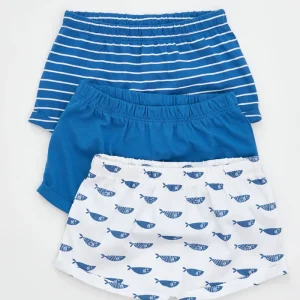 Pack de 3 pantalones de bebé en algodón 100%