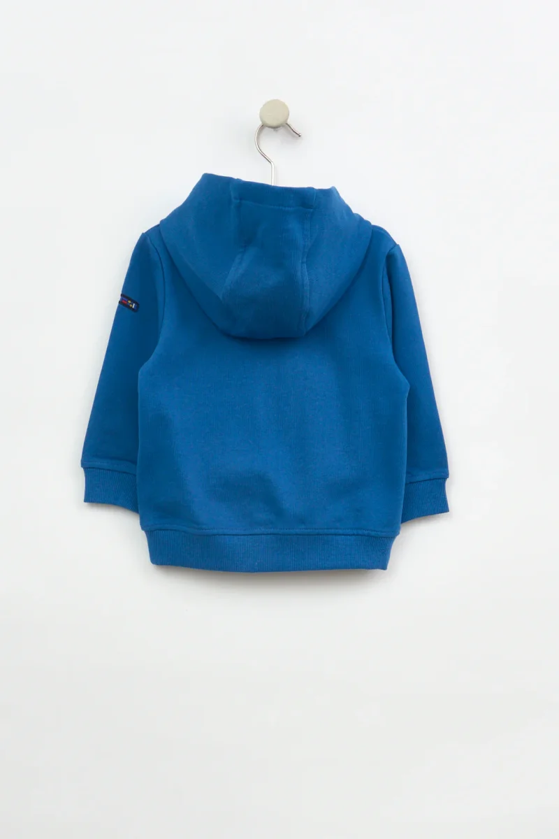 Chaqueta bebé de algodón Terry con capucha – Image 9