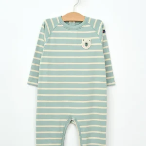 Mono o ranita a rayas manga larga