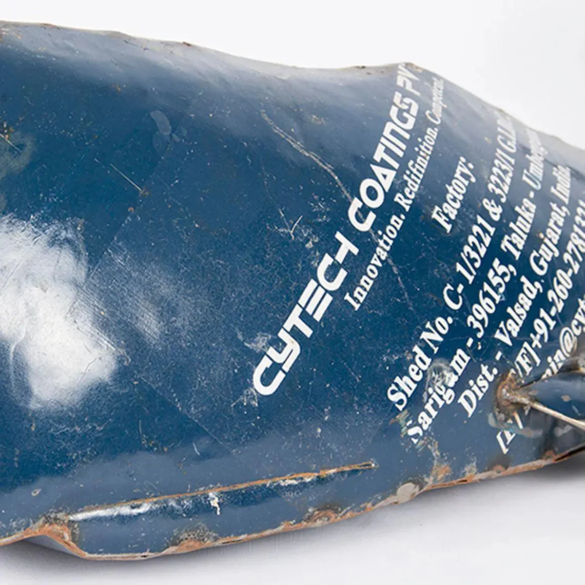 Ballena de metal azul - D6653 – Image 4