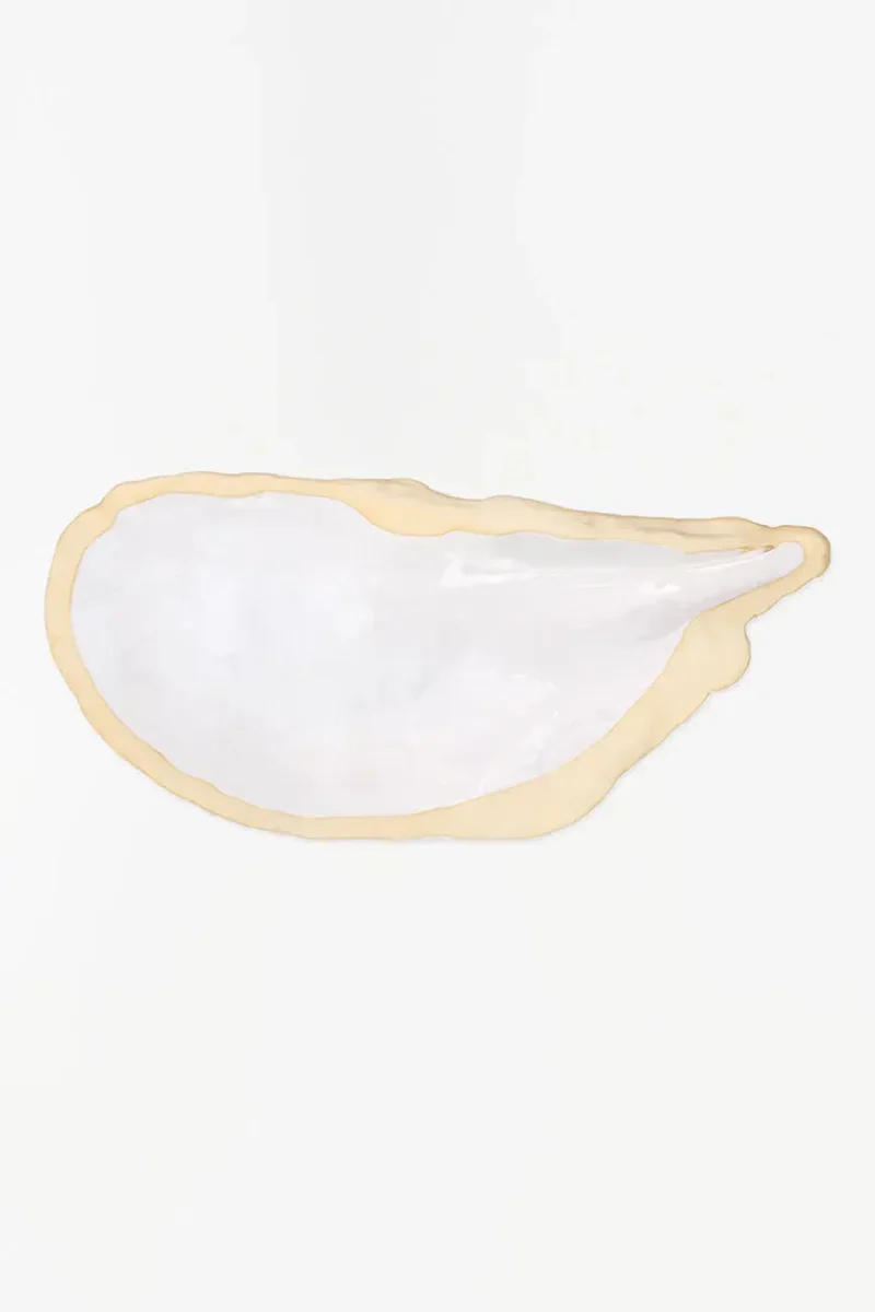 Bandeja con forma de ostra de cerámica – Image 2