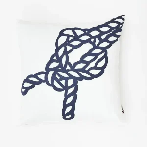 Cojín de algodón nudo marinero