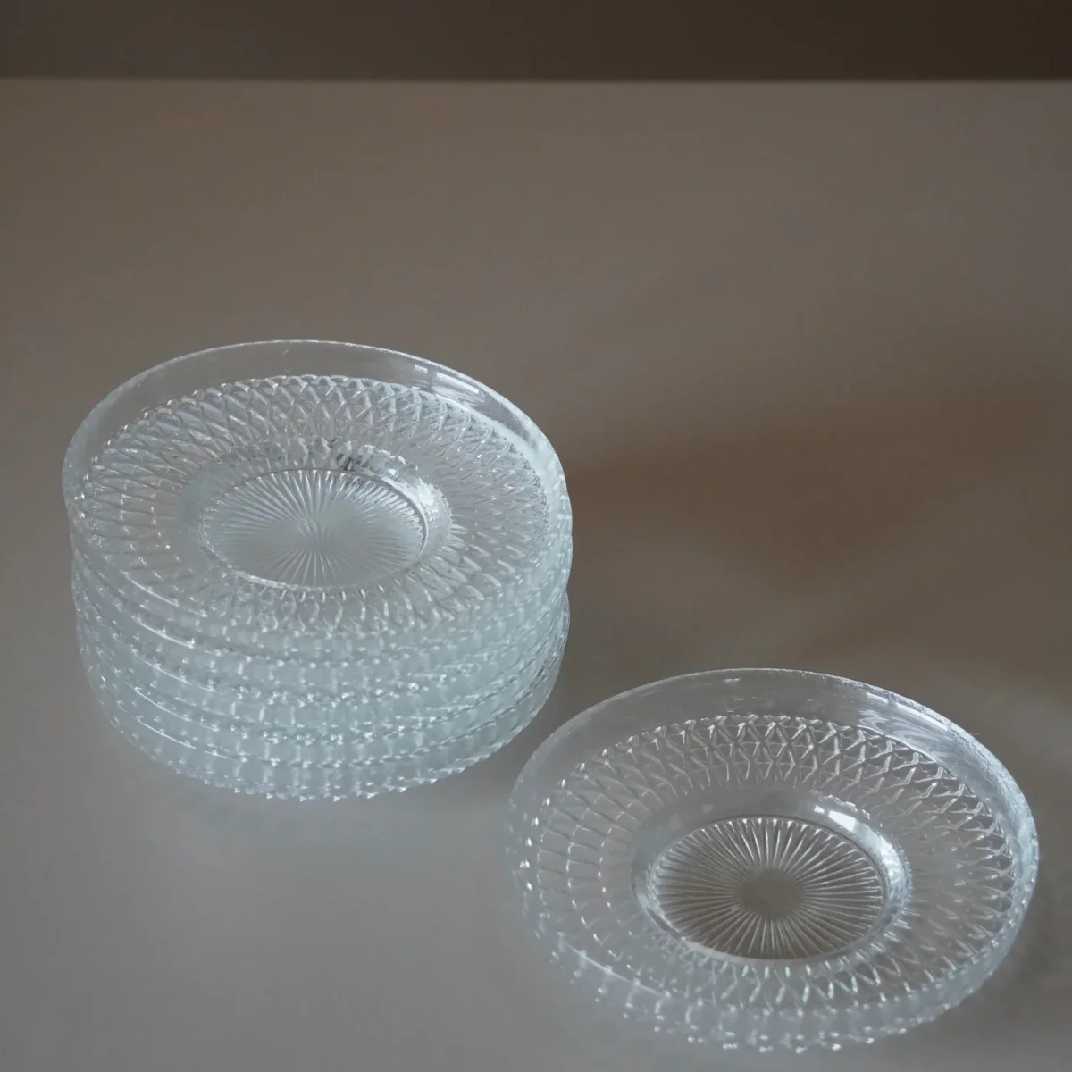 BRICARD LOT DE 6 DESSOUS DE VERRE TRANSPARENT – Image 3