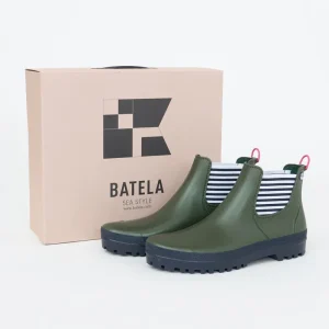 Botas impermeables o katiuskas verdes