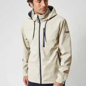 Chubasquero clásico marinero con forro de malla