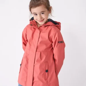 Chubasquero Batela con polar de pelo largo en el interior