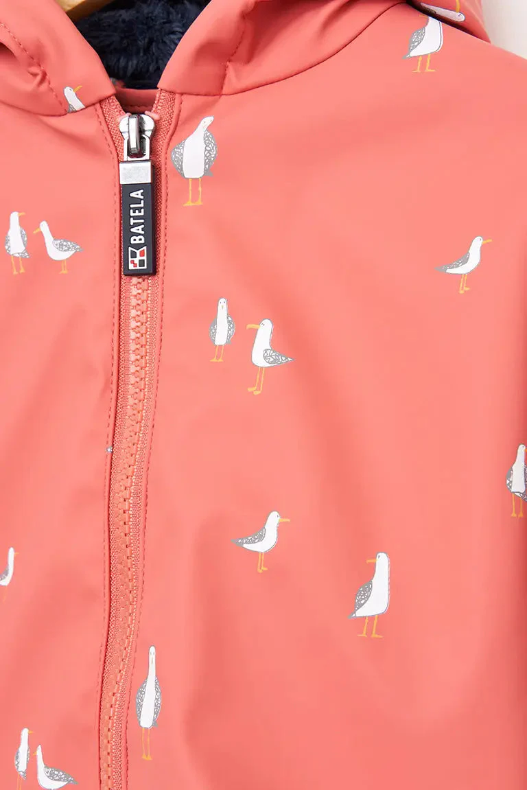 Chubasquero capa bebé con forro interior de pelo – Image 7