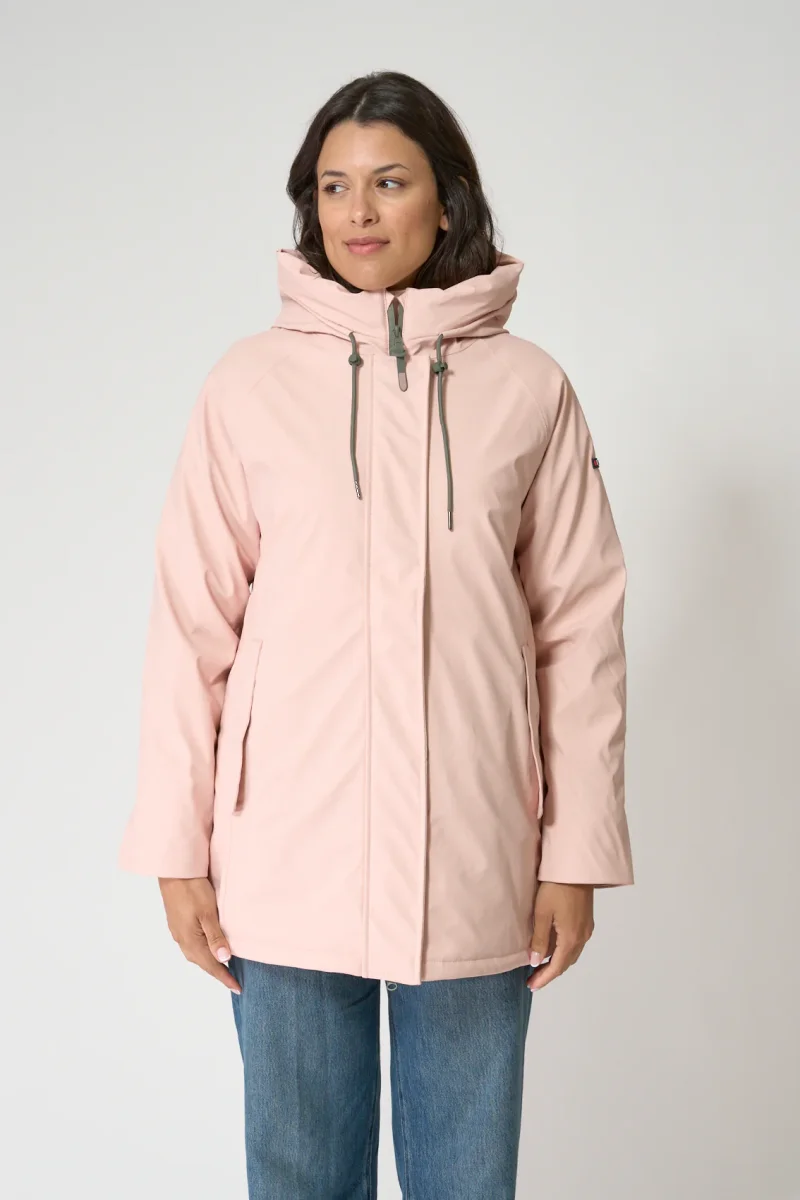 Chubasquero poliuretano forro a rayas – Image 9