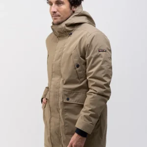 Abrigo algodón impermeable y borreguito