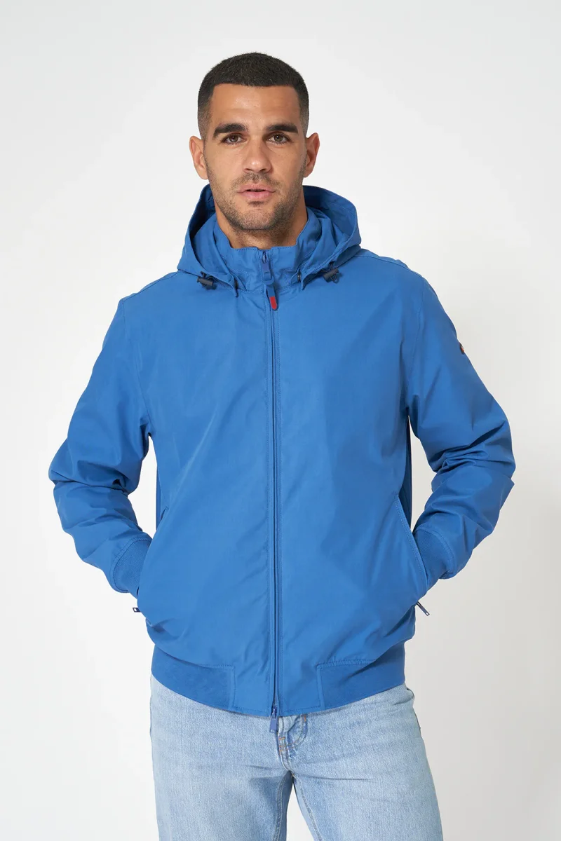 Cazadora tipo bomber de algodón 100% impermeable – Image 3